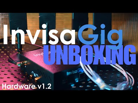 InvisaGig - Sistema de módem inalámbrico de alta velocidad 5G - Súper simple, increíblemente rápido