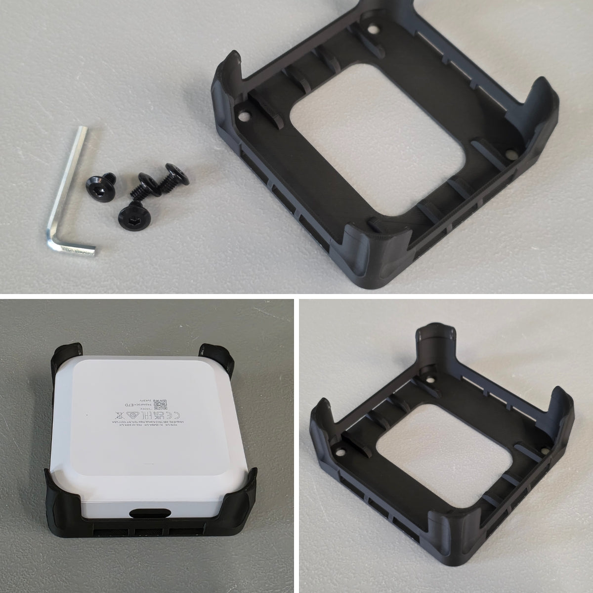 IGgyback | InvisaGig to UniFi Express Mounting Clip | Convert your InvisaGig into a Hotspot powered by UniFi